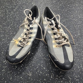 Used Nike Adult FB Cleats Grey Senior 14 11849-S000032253