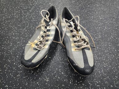Used Nike Adult FB Cleats Grey Senior 14 11849-S000032253