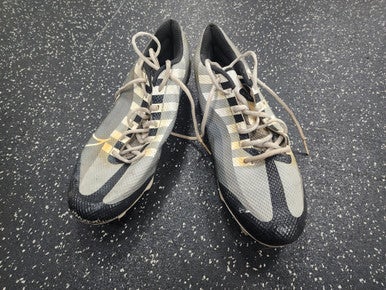 Used Nike Adult FB Cleats Grey Senior 14 11849-S000032253