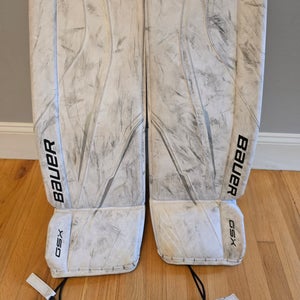 2023 Medium 31+ Bauer GSX Goalie Leg Pads (Used)