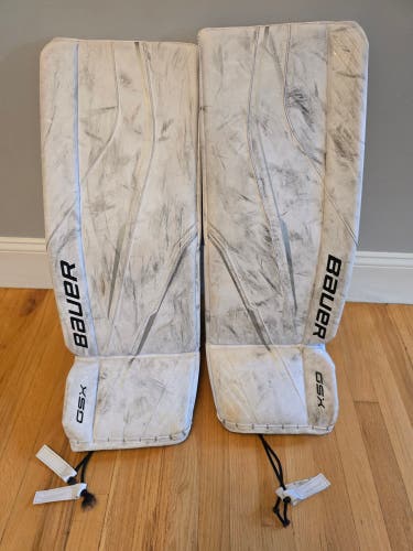 2023 Medium 31+ Bauer GSX Goalie Leg Pads (Used)