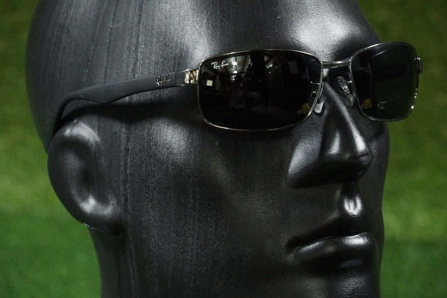 RAY-BAN RB 3478 SUNGLASSES 60-17-130 POLISHED GUNMETAL ~ READ!!