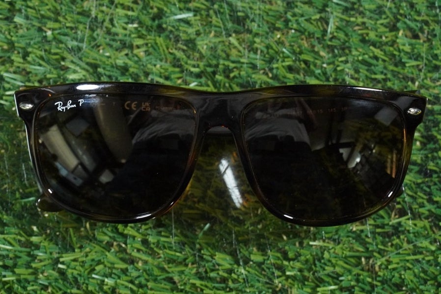 RAY-BAN BOYFRIEND RB 4147 SUNGLASSES 54-16-145 POLISHED LIGHT HAVANA