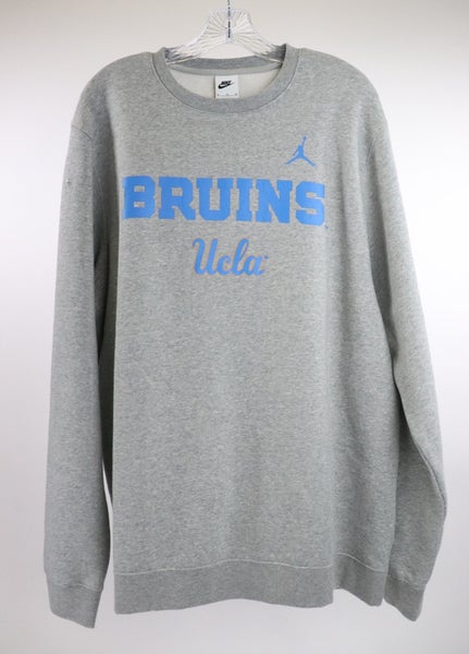 $70 NIKE UCLA Bruins Sweatshirt Men's Gray - Men's XL  - READ