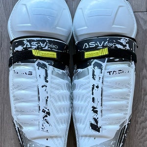 Senior CCM ASV Pro 15" Shin Pads Pro Stock (Used)