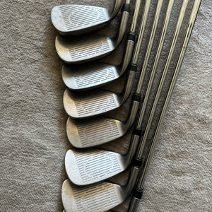 Cobra King Cobra Right Handed Iron Set Regular Flex Steel Shaft (Used)