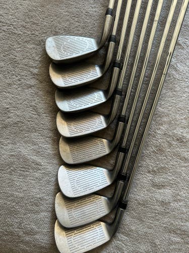 Cobra King Cobra Right Handed Iron Set Regular Flex Steel Shaft (Used)
