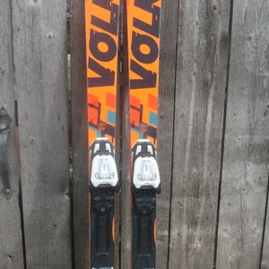 VOLKL Racetiger SL 11 130cm Skis With Marker 7.0 Adjustable Bindings