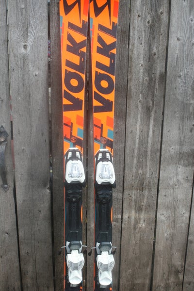VOLKL Racetiger SL 11 130cm Skis With Marker 7.0 Adjustable Bindings