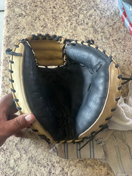 Rawlings Heart of the Hide RH Catcher's Baseball Glove 34" (Used)