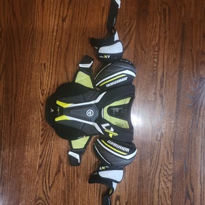 Junior Small Warrior ALPHA LX PRO Shoulder Pads (Used)
