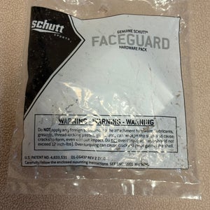 Schutt face mask mounting hardware(Used)