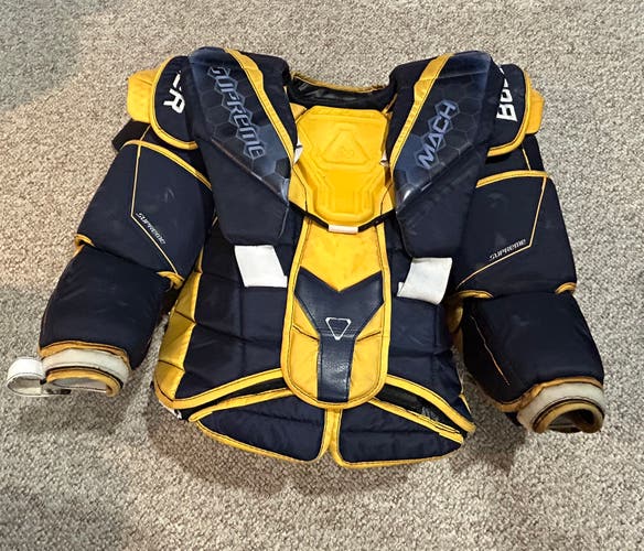 Used Senior Medium Bauer Mach Goalie Chest Protector | Pro Stock