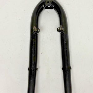 Vintage Black CrMo Steel Touring Bike 700C Fork 185mm 1" Threaded Steerer