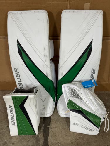 USED Bauer Vapor Regular Goalie Full Set Medium Vapor90 - Wedgewood