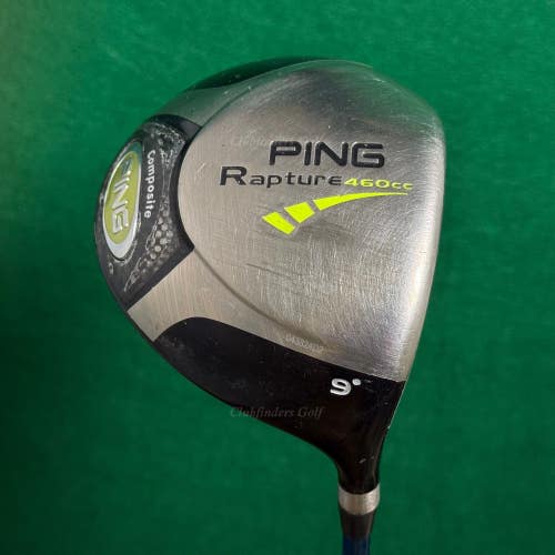 Ping Rapture 460cc 9 Driver Aldila VS Proto ByYou 65-S Graphite Stiff