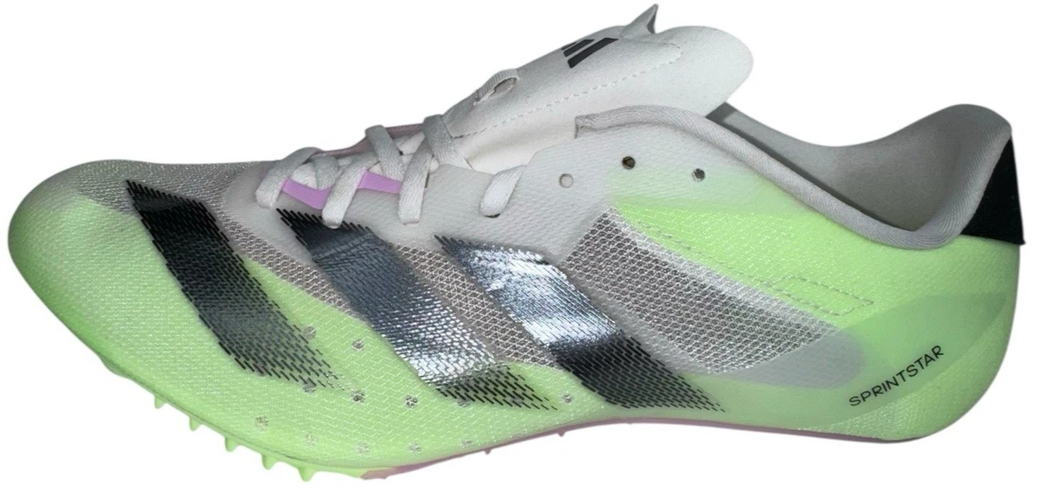Adidas Adizero Sprintstar Size 12 Track & Field Running Spikes Sneakers Pins Key