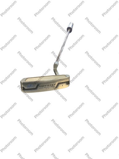 Used Odyssey WORKS 1 VERSA SUPERSTROKE FLATSO PUTTER Mens Putter RH 11686-S000046282