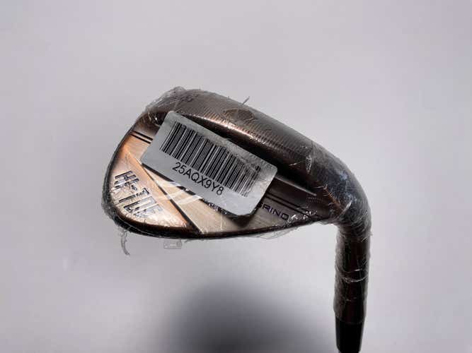 TaylorMade Milled Grind Hi-Toe 3 Copper Wedge 58* 7 KBS Hi-Rev 2.0 Wedge Mens RH
