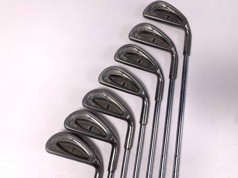 Ping Eye Iron Set 2-9 Black Dot ZZ Lite Stiff Steel Mens RH No 6 iron