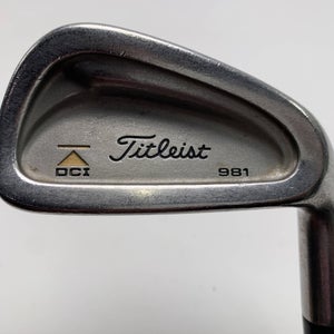 Titleist DCI 981 Single 5 Iron Stiff Graphite Mens RH