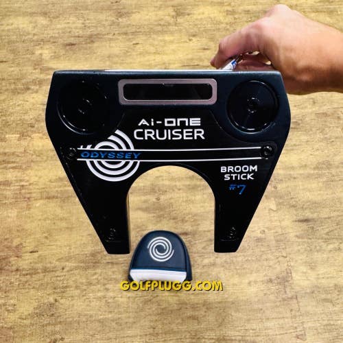 Odyssey Ai One Cruiser Broomstick #7 Putter w/ Headcover, 48 (2376)