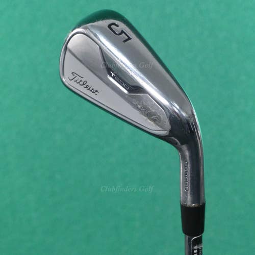 Titleist 2021 T200 Forged Single 5 Iron TT AMT Black S300 Steel Stiff *READ*