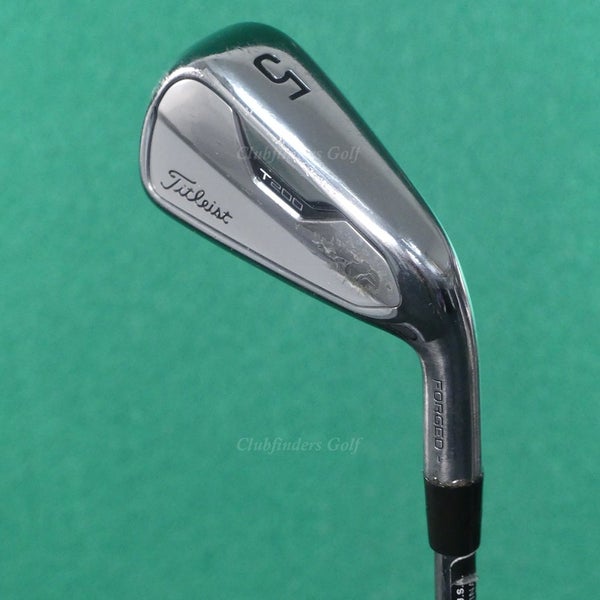 Titleist 2021 T200 Forged Single 5 Iron TT AMT Black S300 Steel Stiff *READ*