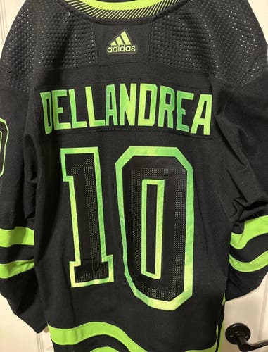 Ty Dellandrea Dallas Stars 2022/2023 Blackout Game Worn Jersey