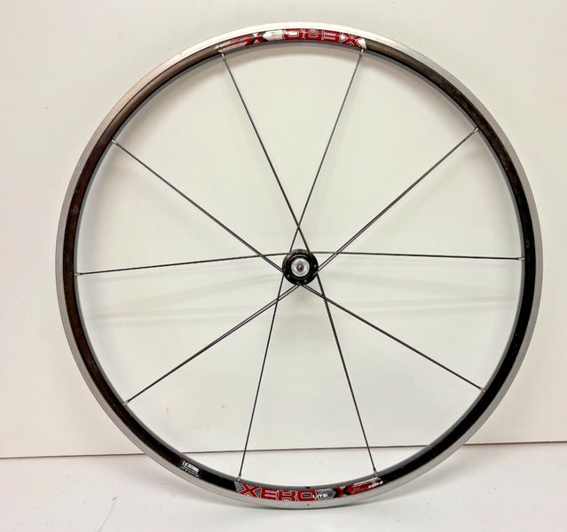 XERO LITE XSR-3 20-Paired Spoke Black Aluminum 622x16/700C Front Wheel CLEAN