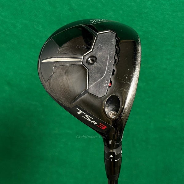 Titleist TSR3 Fairway 15 3 Wood HZRDUS Gen4 Black 6.0 Graphite Stiff