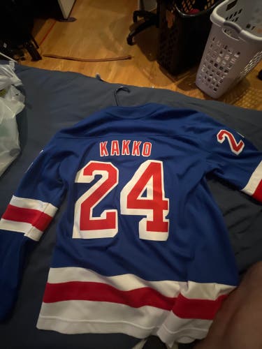 Rangers Kaapo Kakko #24 youth L/XL Kids Unisex Jersey (New)
