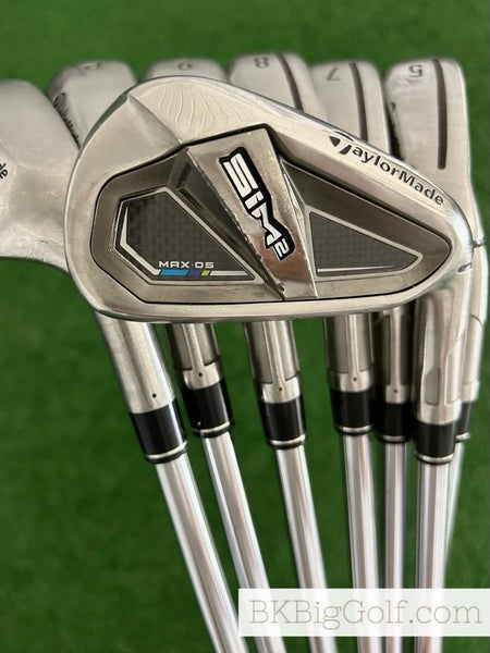 Taylormade Sim 2 Max OS Iron Set 5-S / KBS Max MT 85 Regular +1/2