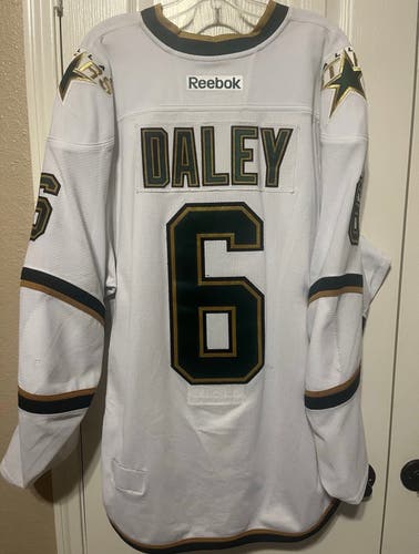 Trevor Daley Dallas Stars 2011/2012 Set 2 Away Game Worn Jersey