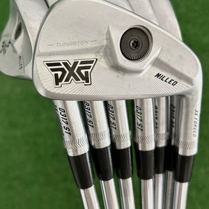 PXG 0317 ST Milled Forged Iron Set 4-W / True Temper AMT White Stiff