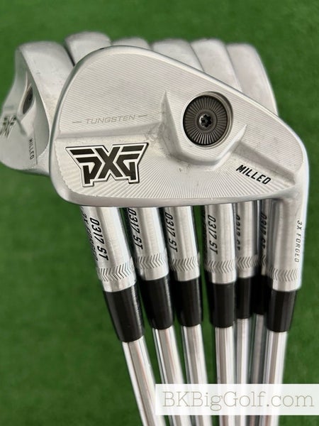 PXG 0317 ST Milled Forged Iron Set 4-W / True Temper AMT White Stiff