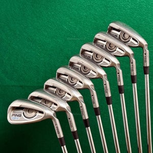 Ping G Series Black Dot 4-UW Iron Set Ping AWT 2.0 Steel Regular