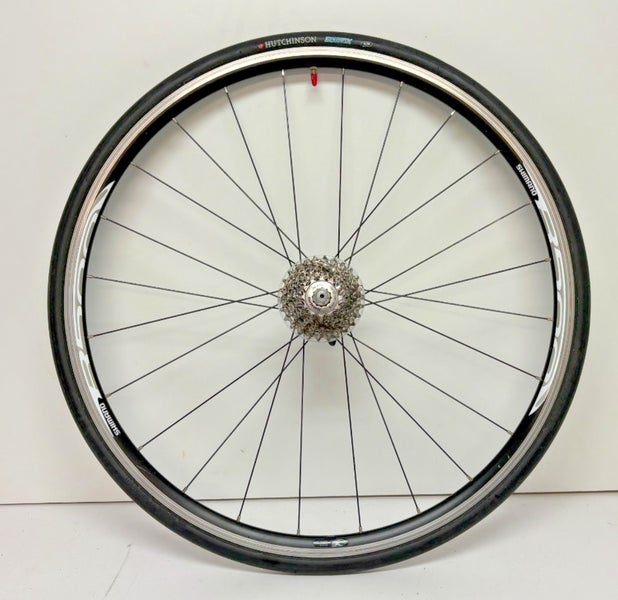 Shimano WH-R500 9-Speed 24-Spoke Black Aluminum 700C Rear Wheel Equinox Tire