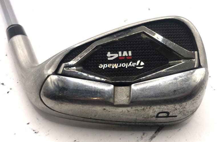 TaylorMade M4 Pitching Wedge PW - KBS MAX 85 Stiff Flex Steel RH *Good*