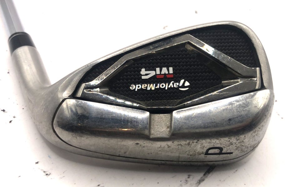 TaylorMade M4 Pitching Wedge PW - KBS MAX 85 Stiff Flex Steel RH *Good*
