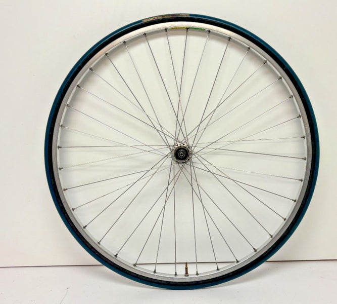 Vintage Mavic MA 36-Spoke Aluminum 700C Rear Wheel Shimano RX100 Hub +Tire