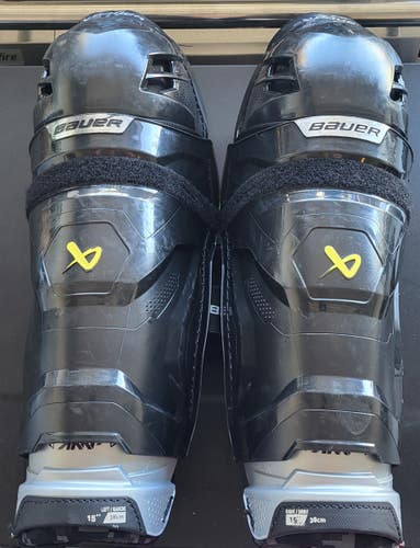 Senior Bauer Supreme M3 15" Shin Pads (Used)