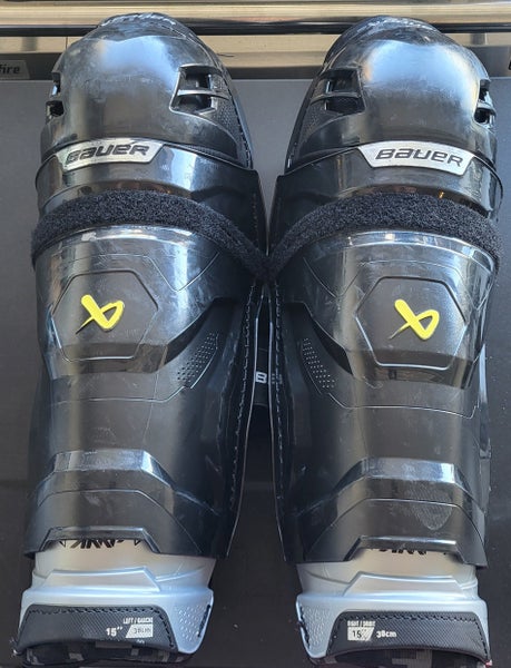 Senior Bauer Supreme M3 15" Shin Pads (Used)