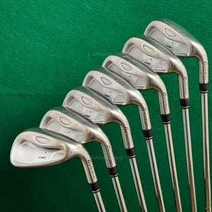 TaylorMade RAC OS 4-PW Iron Set Factory Precision 95 Light Metal Steel Stiff