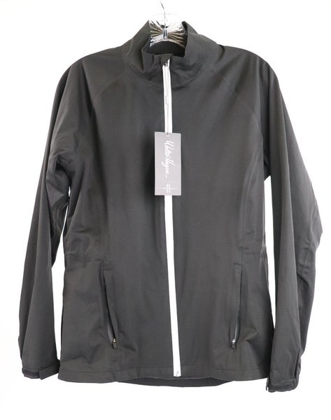 New Walter Hagen Golf Jacket Women's S Black P11 Rain Waterproof Windbreaker