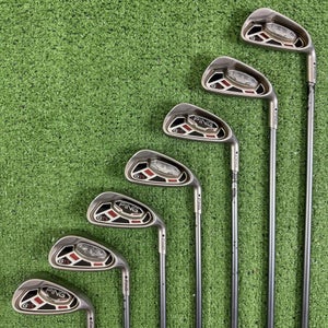 Ping G15 Black Dot Iron Set 5-PW UW Accra 80i Stiff Flex Graphite RH