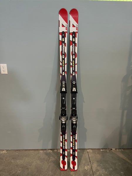 Men's Atomic 186 cm Racing Skis With Bindings Max Din 18 (Used)