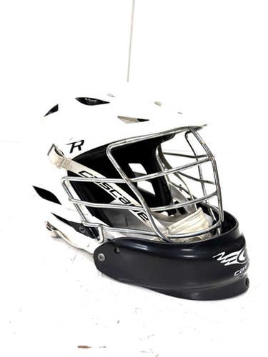 Used Cascade CASCADE R GOALIE Lacrosse Helmet White One Size 11860-S000298767