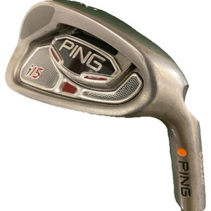 Ping i15 9 Iron Orange Dot 2* Flat RH Men's AWT Stiff Steel 36" Good Stock Grip