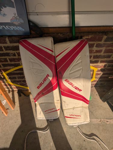 Large Bauer Supreme 1S OD1N Goalie Leg Pads (Used)